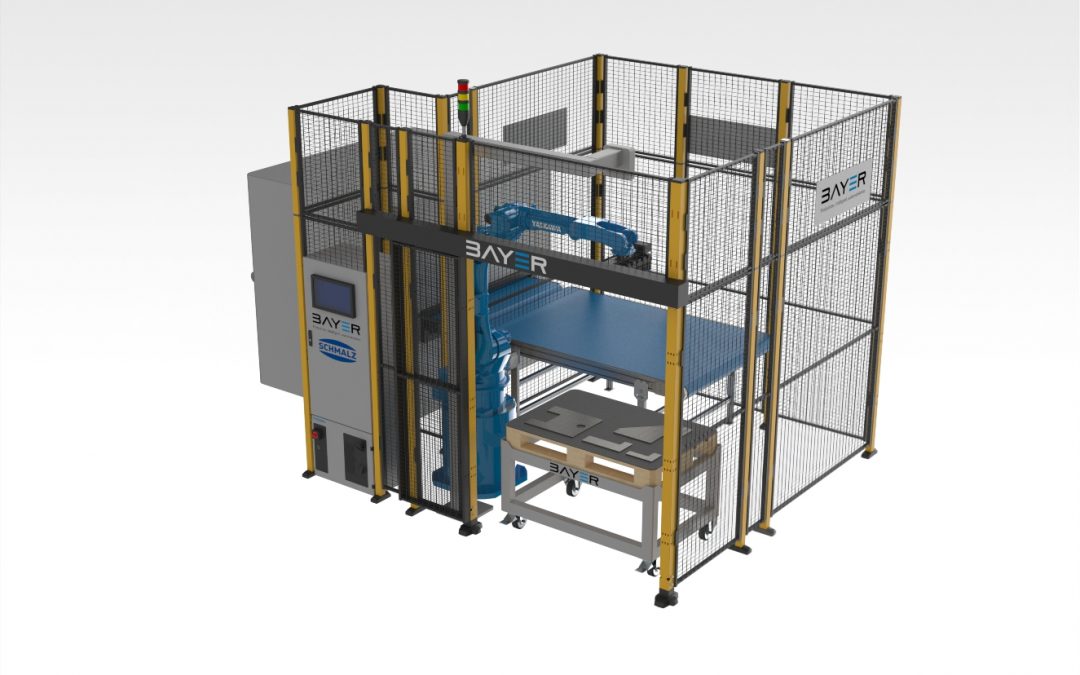 NEU: Automatisierte Roboterzelle zur Bestückung von Entgratungsmaschinen